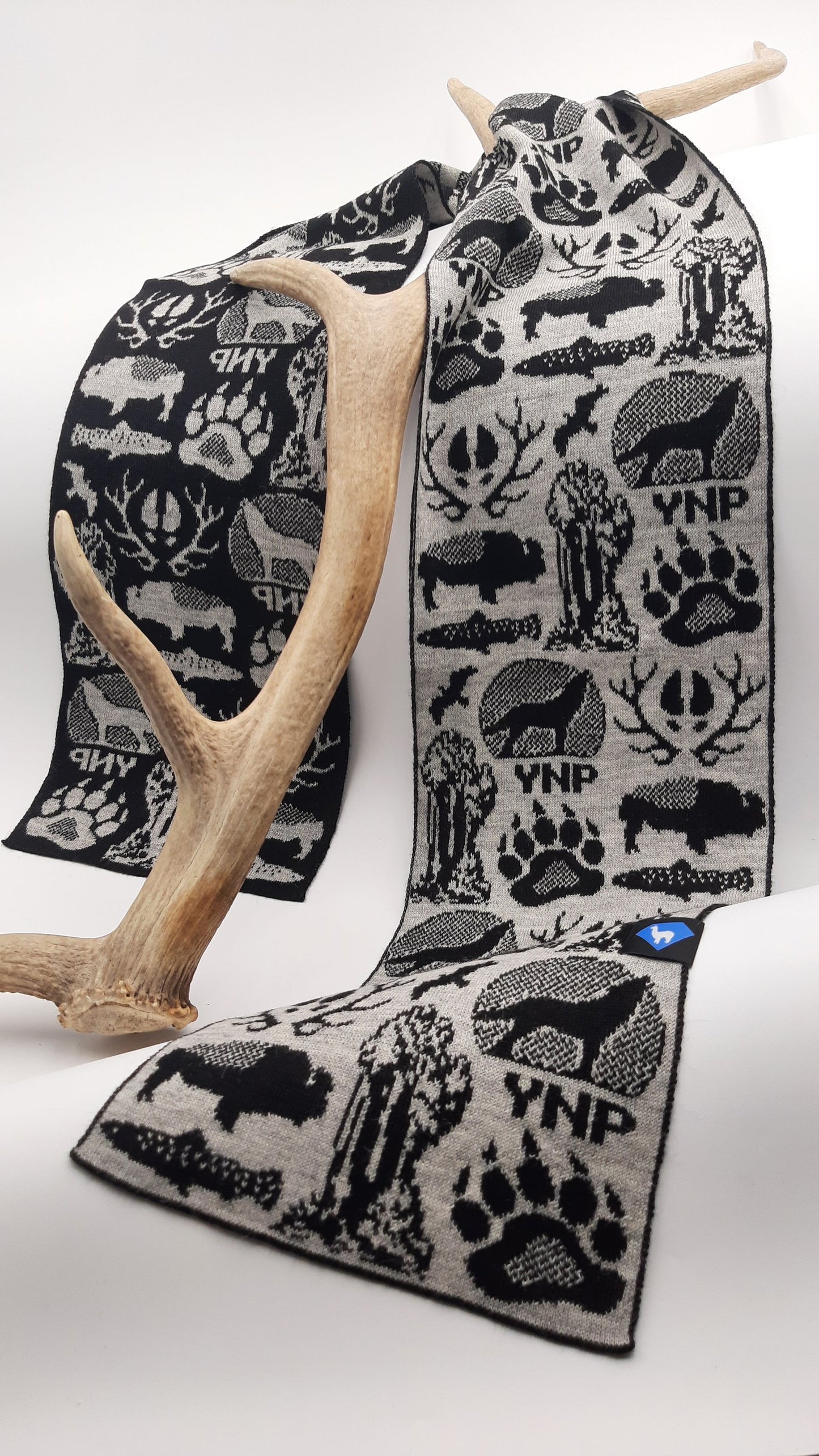Yellowstone Knit Scarf | 100% Alpaca