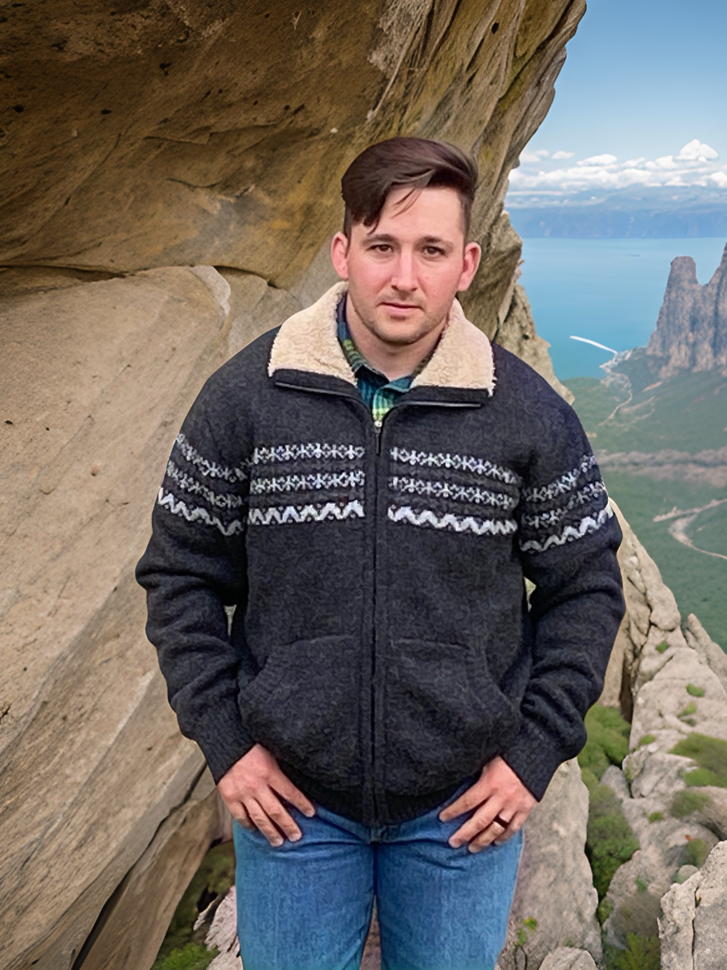 Fleece Lined Sweater | Alpaca