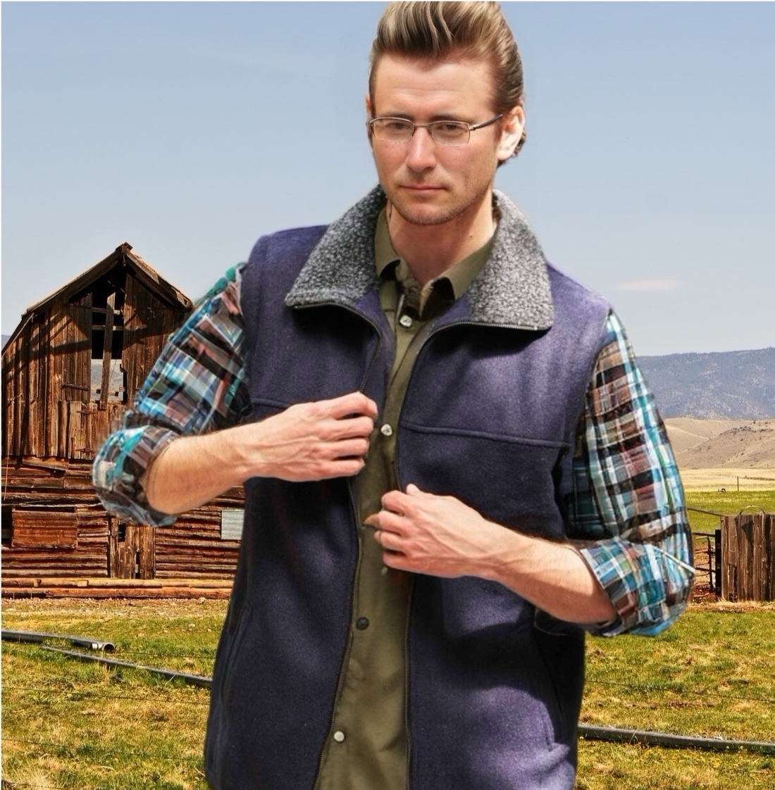 Men's Moosehead Alpaca Vest