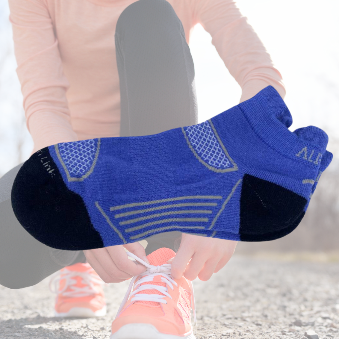 Activewear Ankle Sock | Alpaca