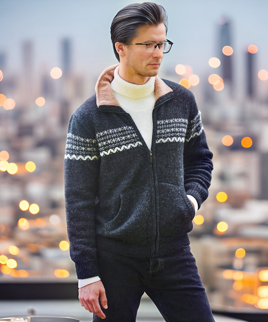 Fleece Lined Sweater | Alpaca