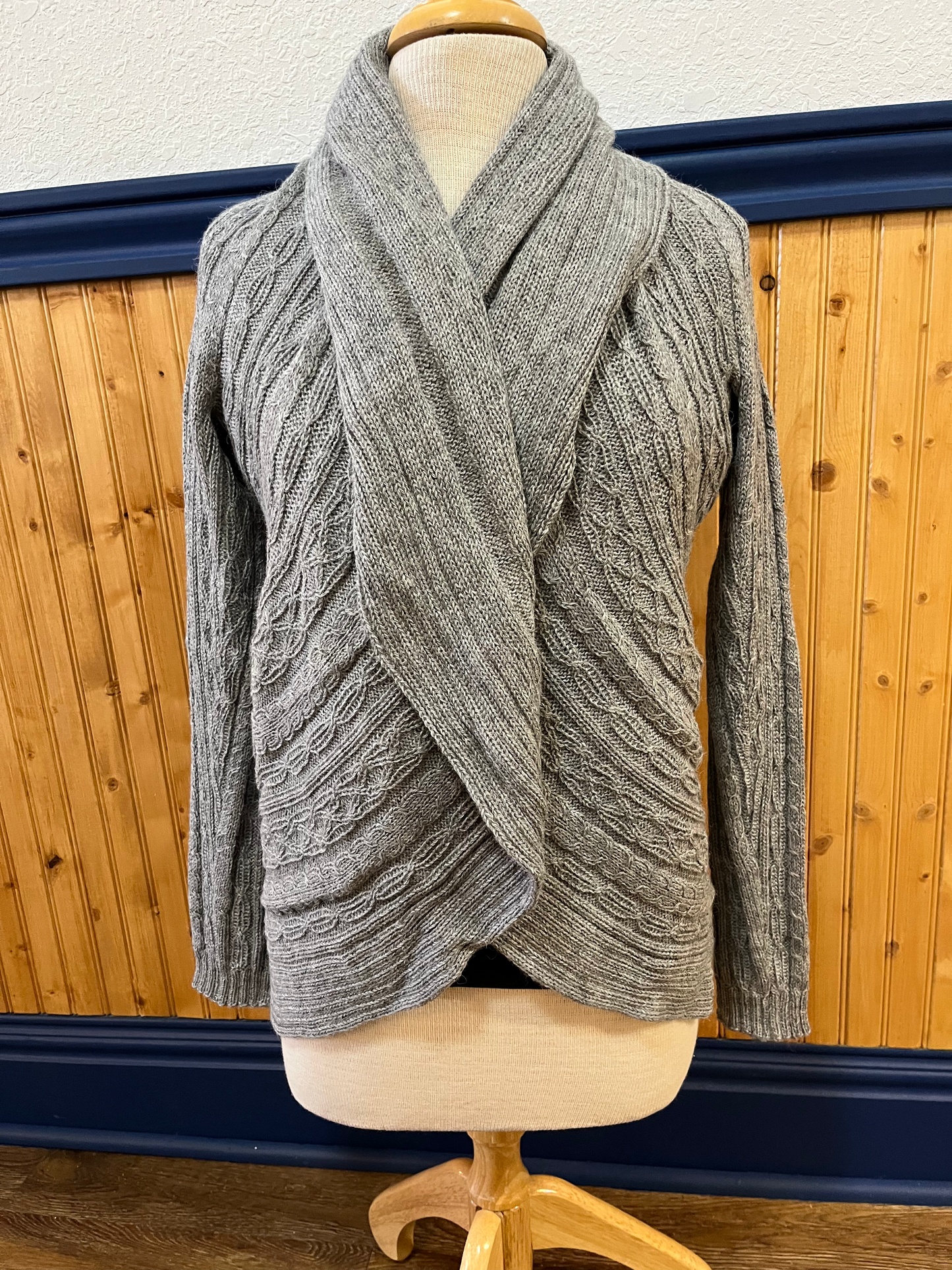 Convertible Alpaca Cardigan