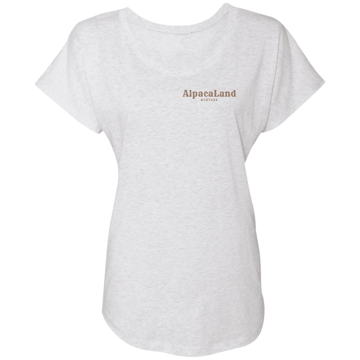 AlpacaLand | Ladies' Triblend Dolman Sleeve Tee