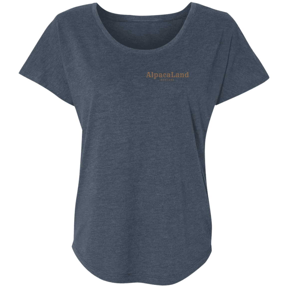 AlpacaLand | Ladies' Triblend Dolman Sleeve Tee