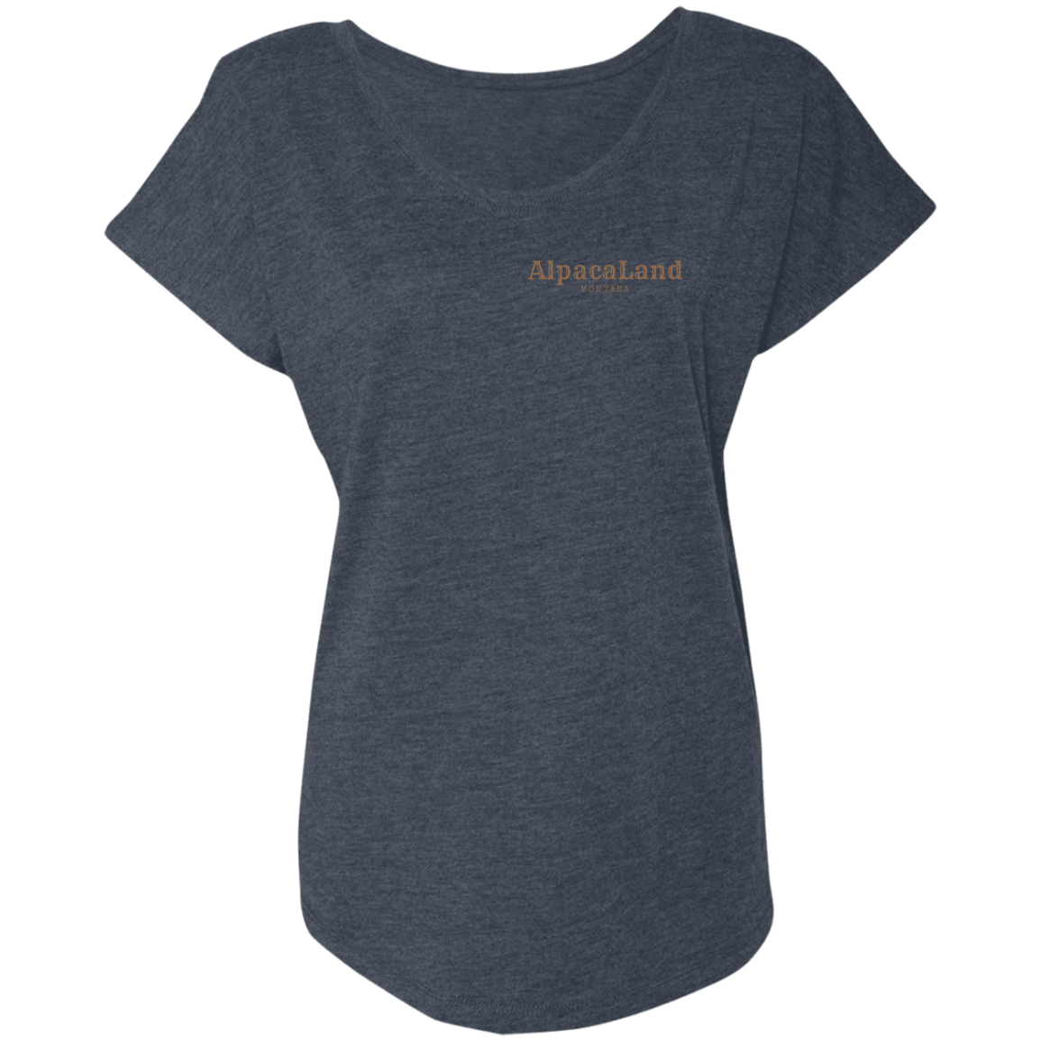 AlpacaLand | Ladies' Triblend Dolman Sleeve Tee