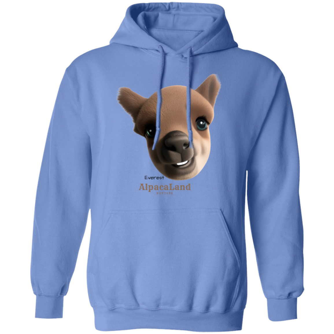Everest Cartoon Face Pullover Hoodie
