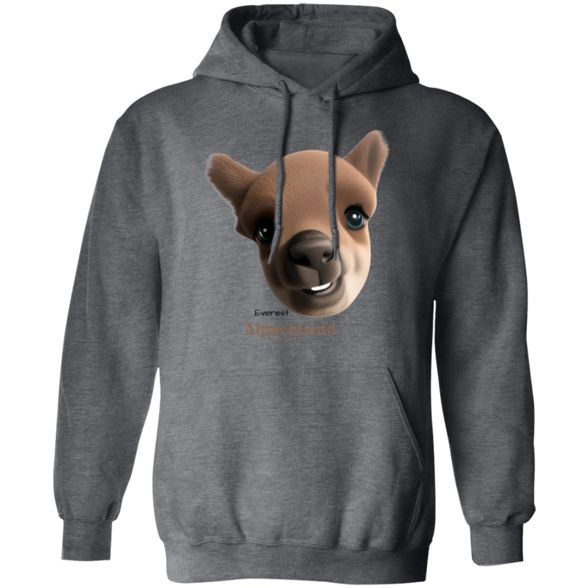 Everest Cartoon Face Pullover Hoodie