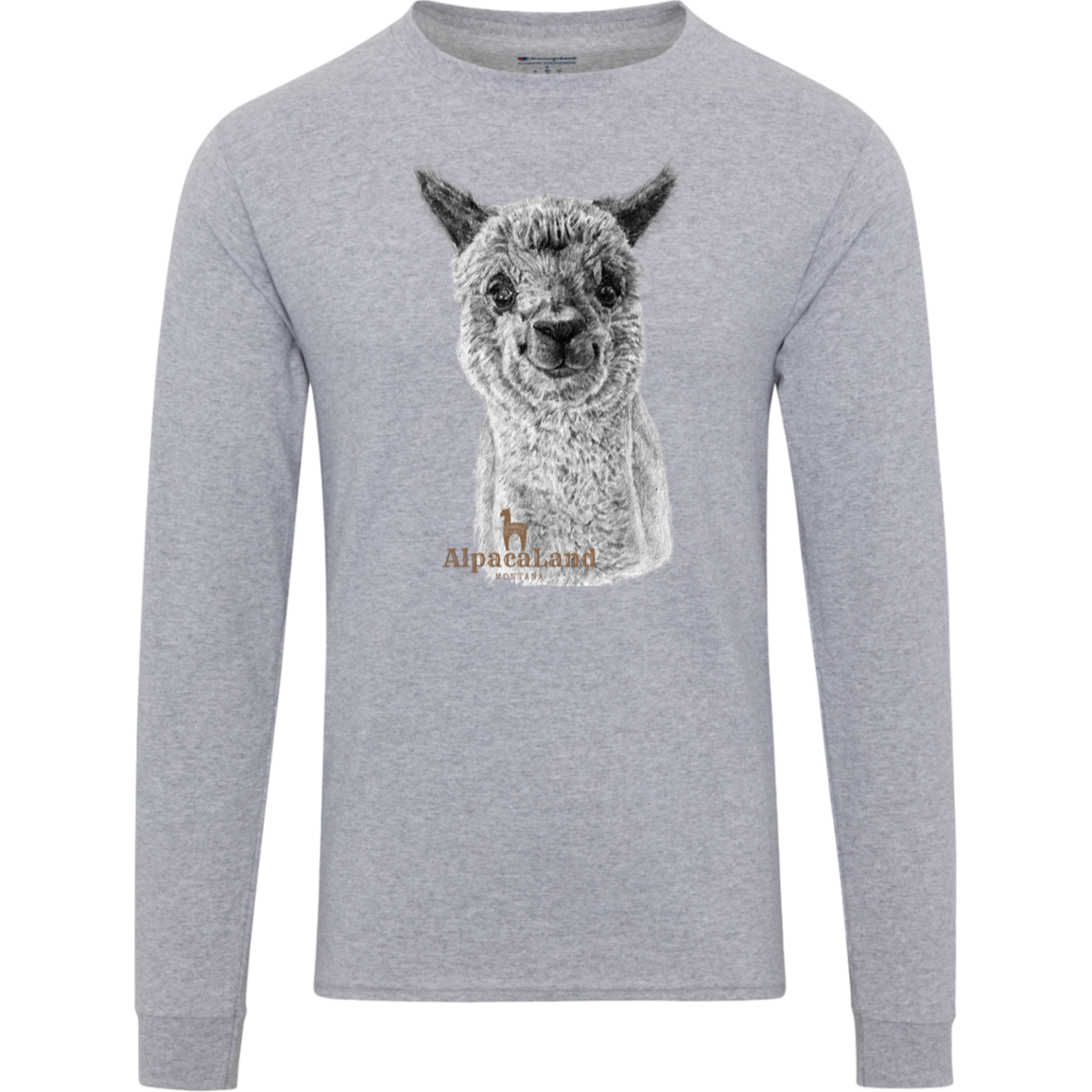 AlpacaLand Champion Mens Long Sleeve Tee