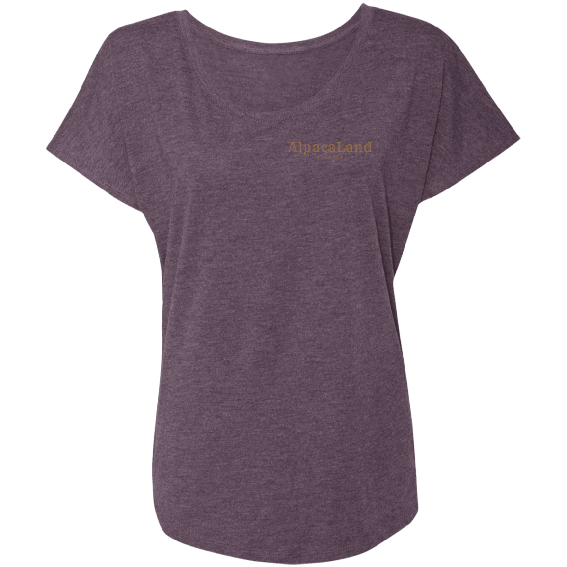 AlpacaLand | Ladies' Triblend Dolman Sleeve Tee