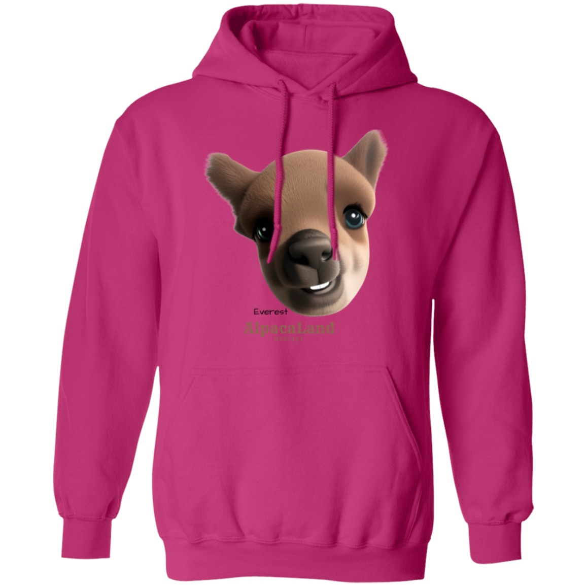 Everest Cartoon Face Pullover Hoodie
