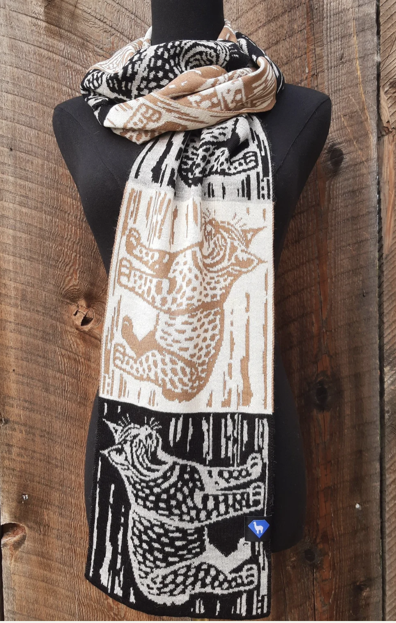 Montana Bobcat Knit Scarf