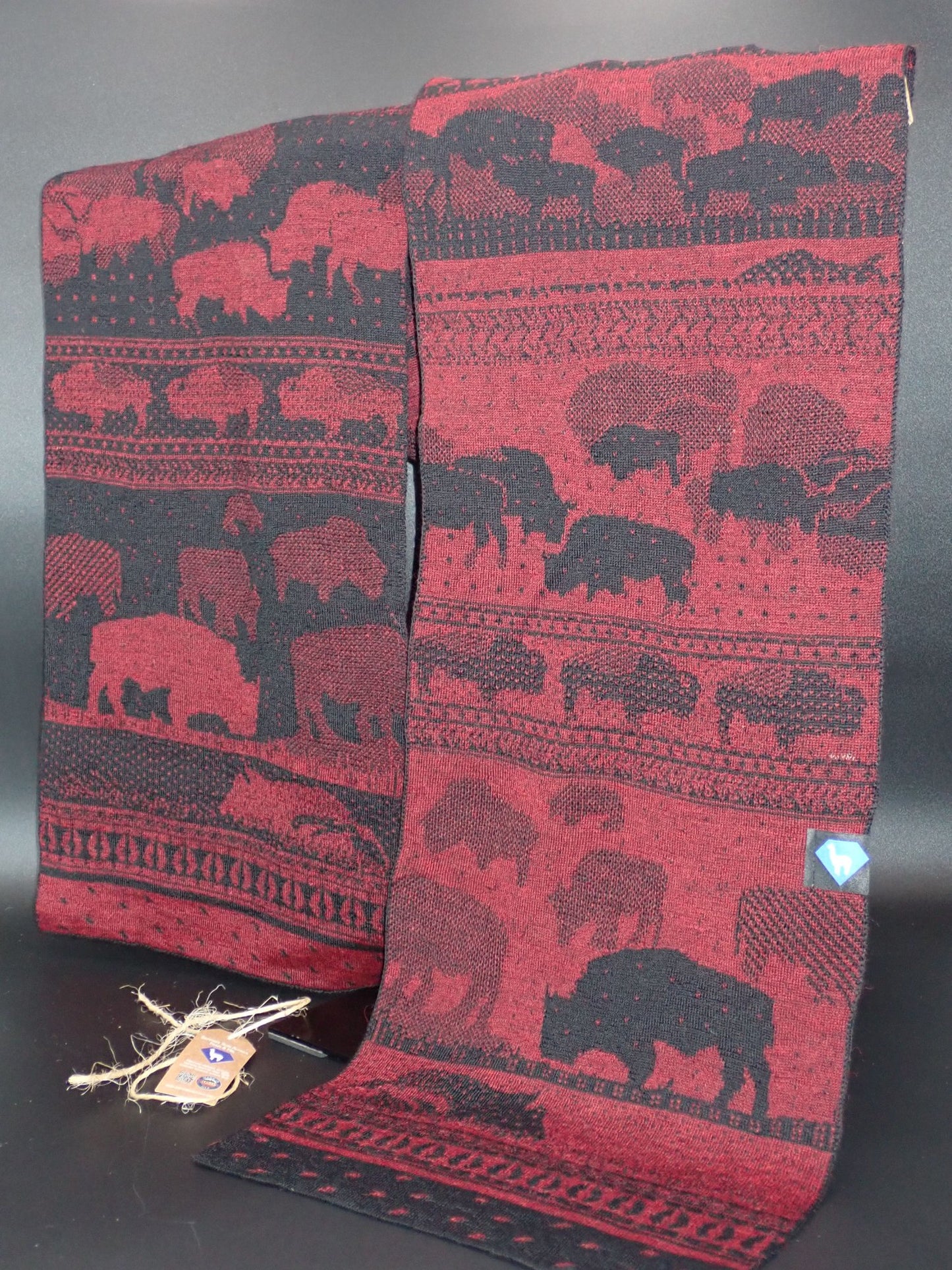 Montana Inspirations | Bison Herd Knit Scarf