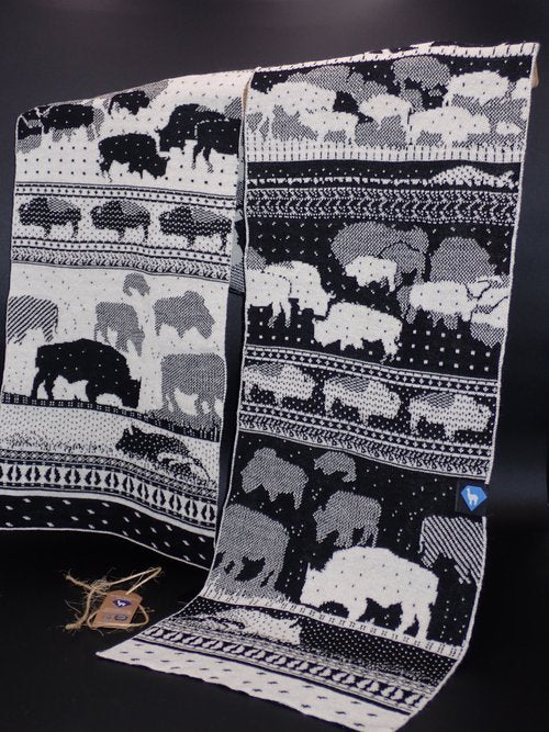Montana Inspirations | Bison Herd Knit Scarf