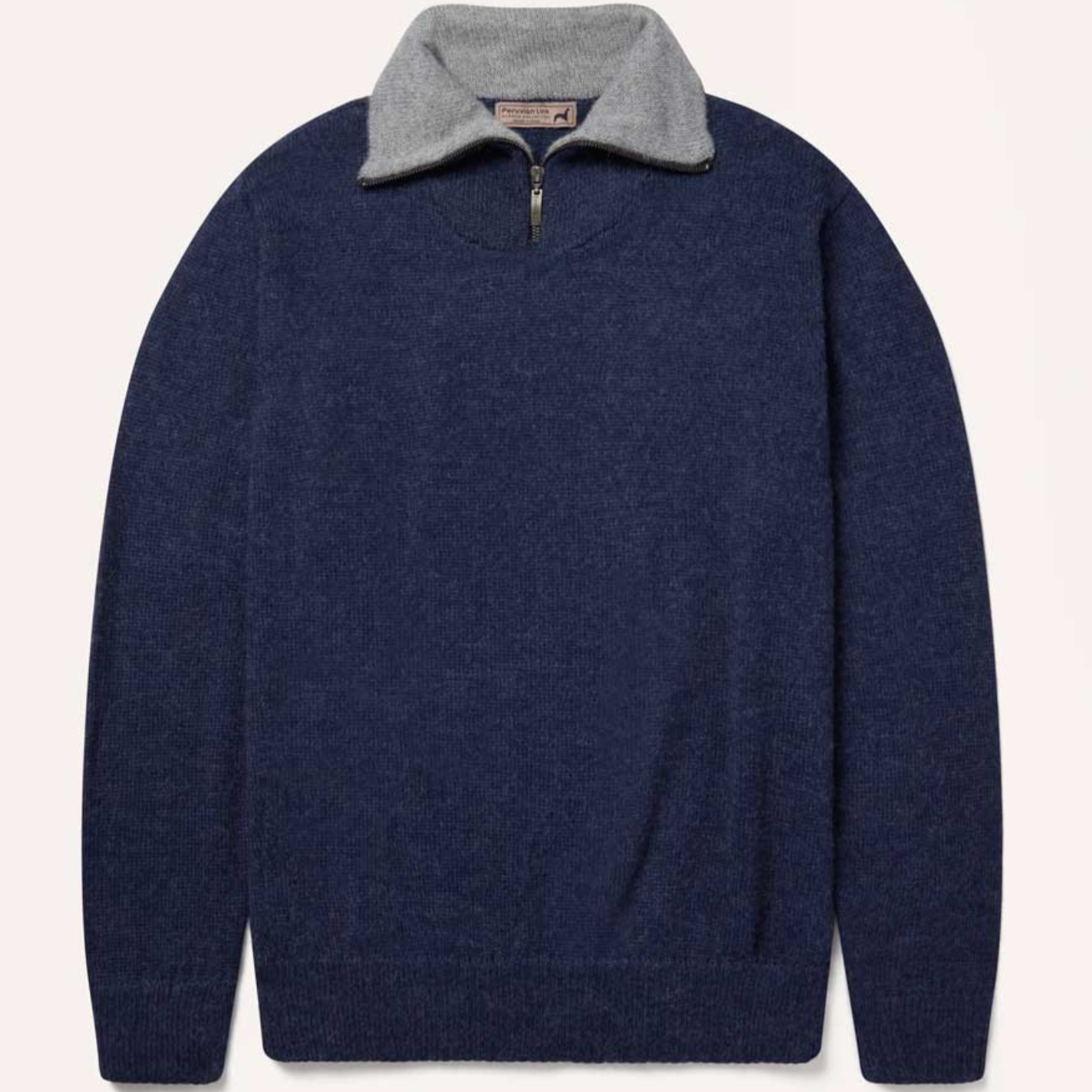 AUCKLAND ALPACA 1/4 ZIP SWEATER | 100% Alpaca