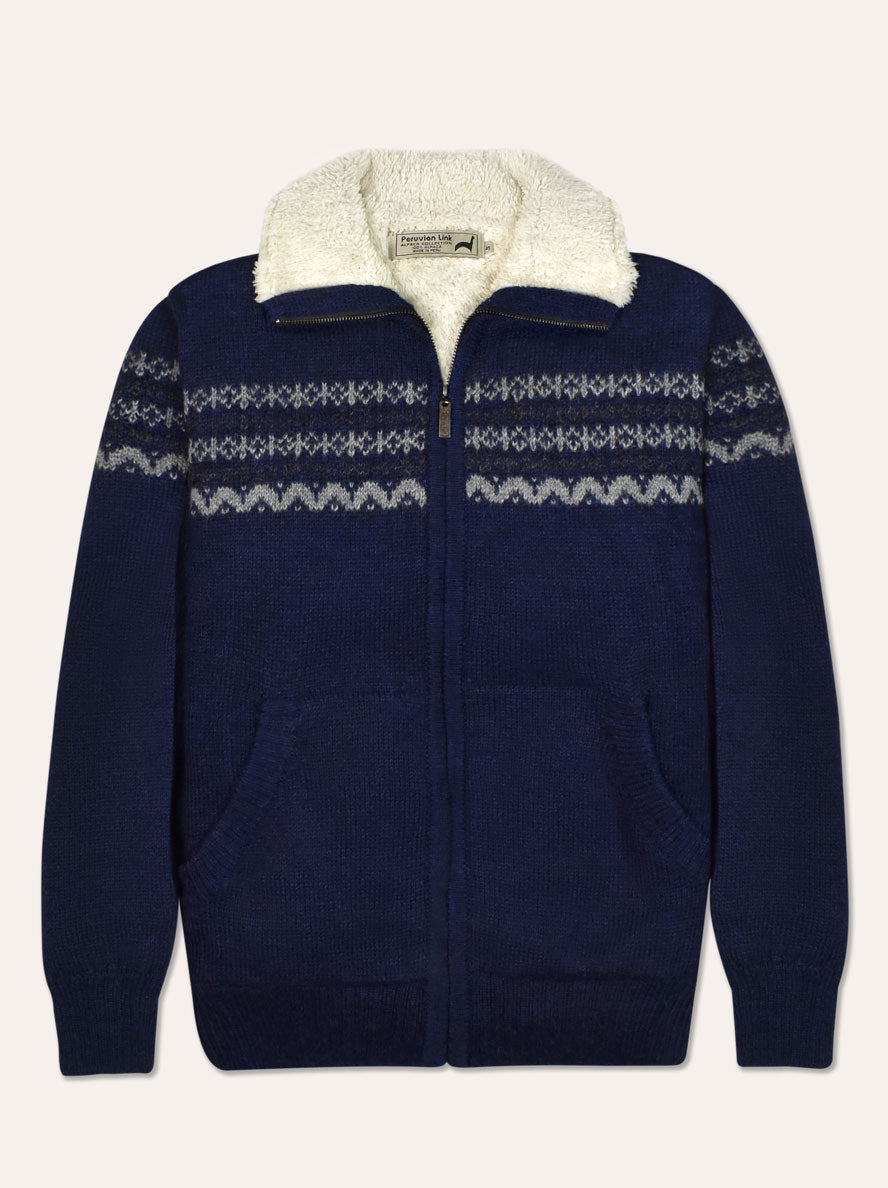 Fleece Lined Sweater | Alpaca