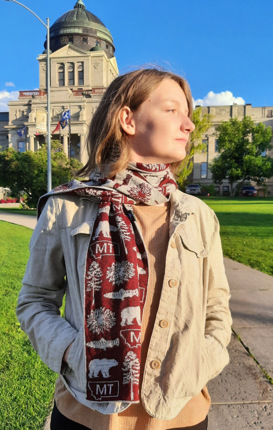 Montana Inspirations | The Montana Knit Scarf