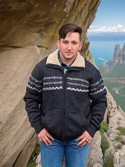 Fleece Lined Sweater | Alpaca