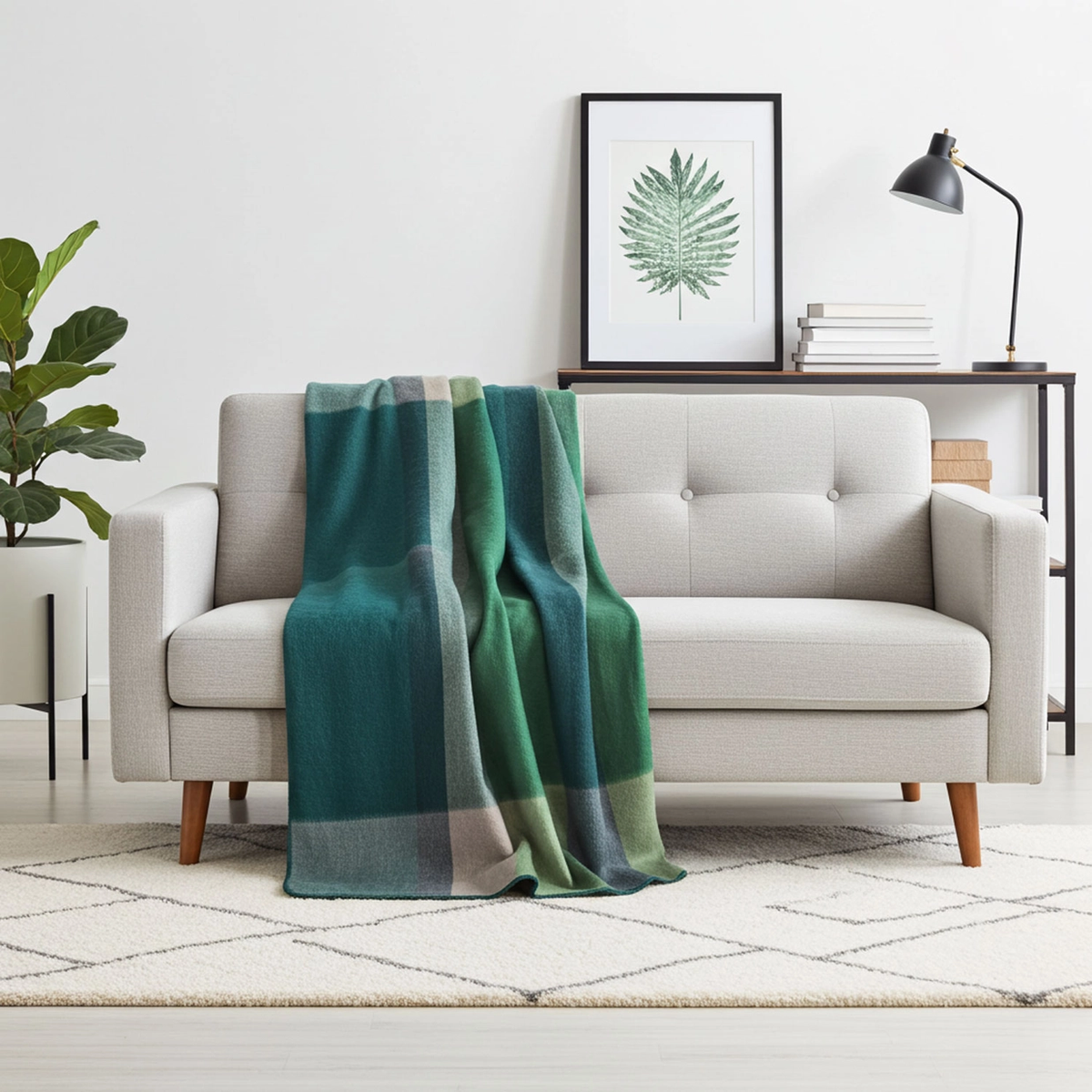 Luxurious Alpaca Throw | Classic Serged Edge | 21 Options