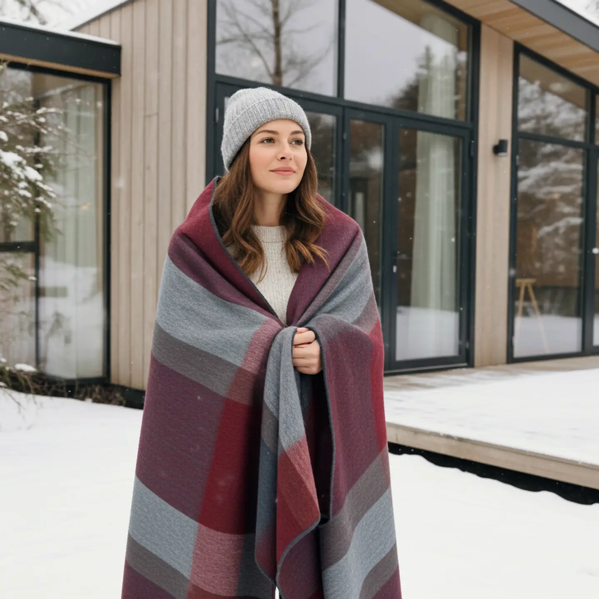 Luxurious Alpaca Throw | Classic Serged Edge | 21 Options