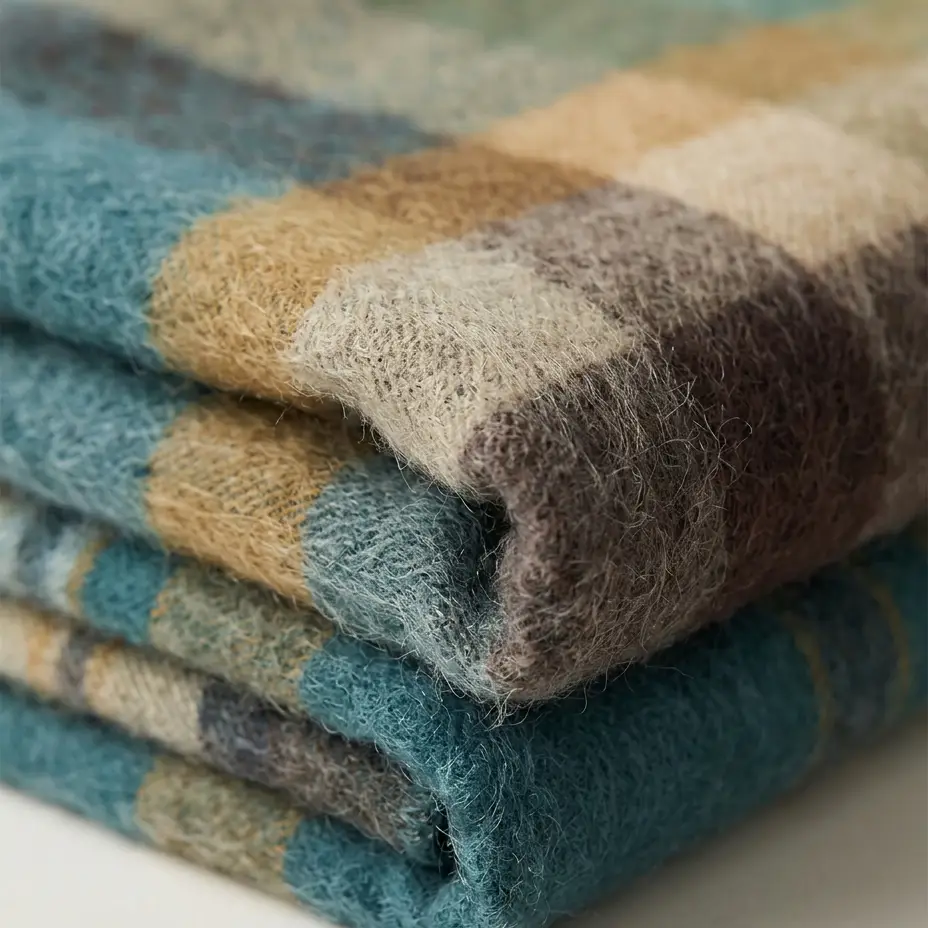 Luxurious Alpaca Throw | Classic Serged Edge | 21 Options