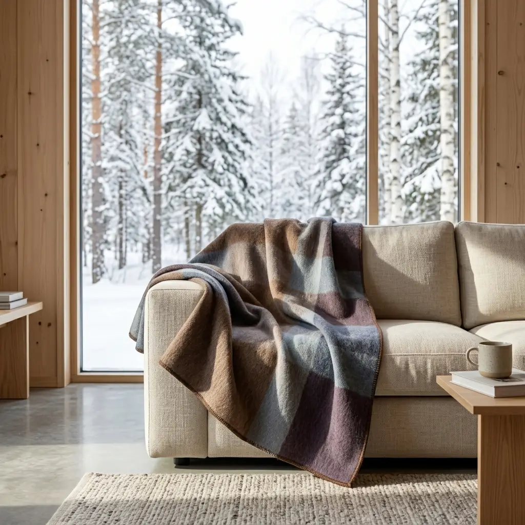 Luxurious Alpaca Throw | Classic Serged Edge | 21 Options