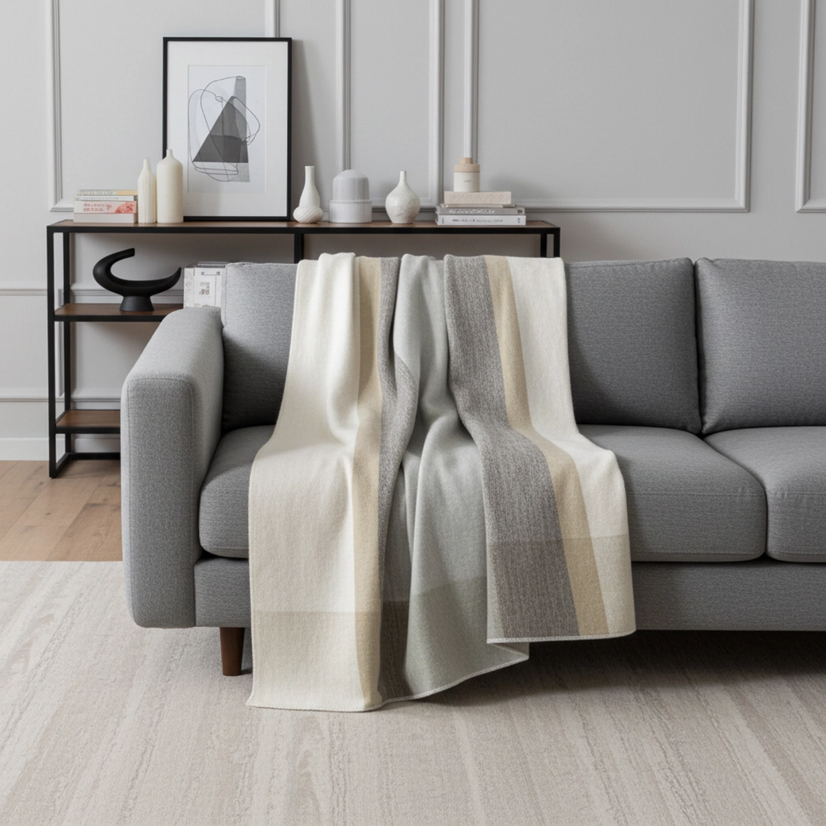 Luxurious Alpaca Throw | Classic Serged Edge | 21 Options