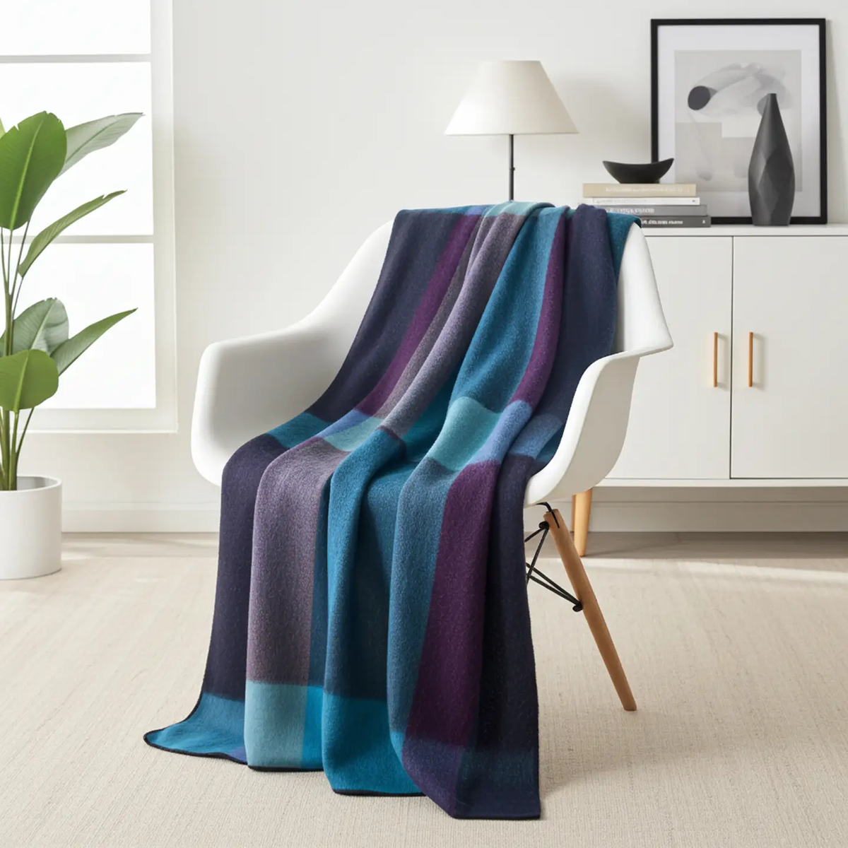 Luxurious Alpaca Throw | Classic Serged Edge | 21 Options