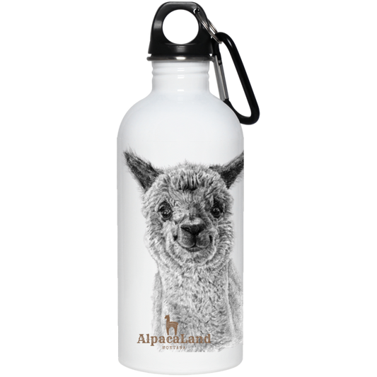 AlpacaLand 20 oz. Stainless Steel Water Bottle