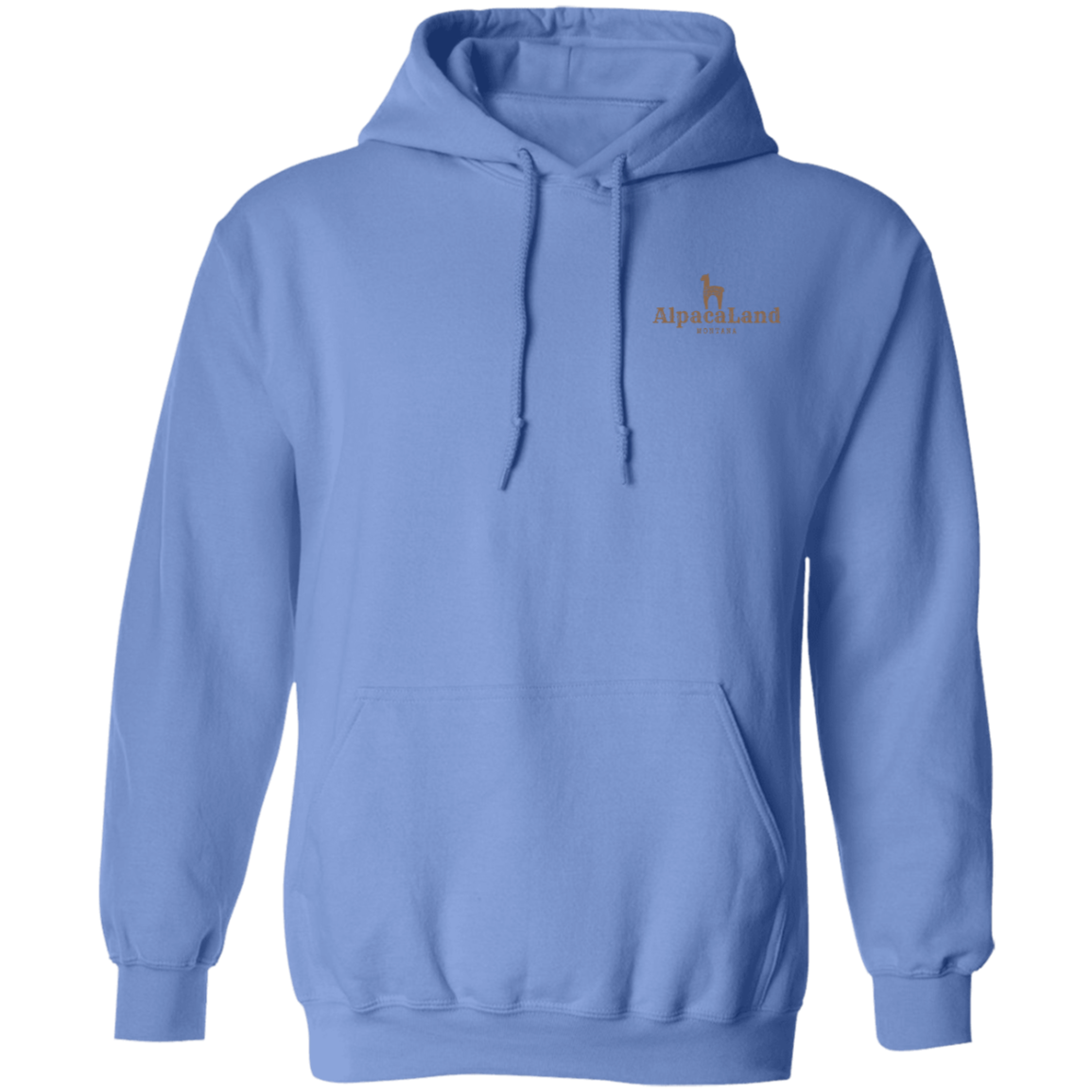 AlpacaLand Pullover Hoodie | Front Logo with Back Print Alpaca