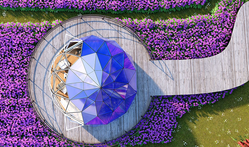Glass Retreat Dome – Luxury 4-Season View House for Dining, Events & Stays