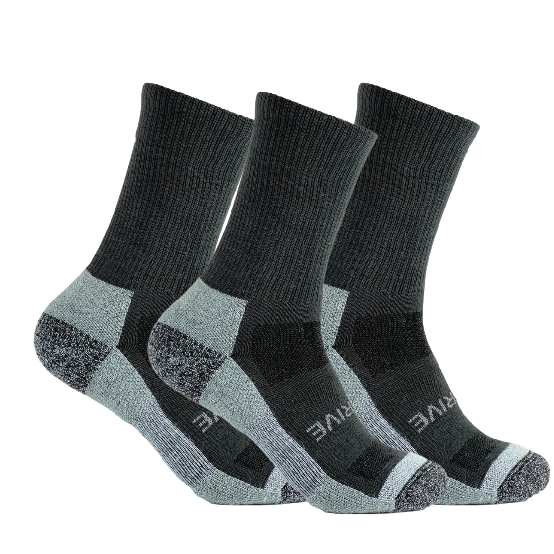Thrive Lightweight 6" Crew Sock | High Performance | 3-Pack