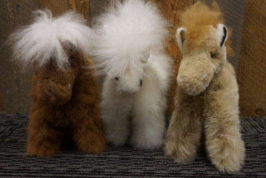 Horse Stuffed Animal | 100% Alpaca Fur