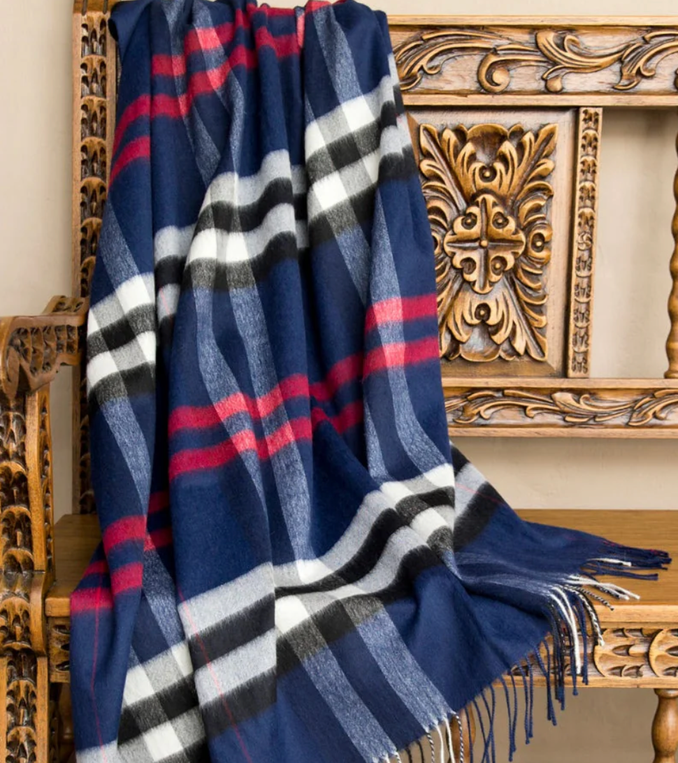 Highland Harbor Baby Alpaca Throw