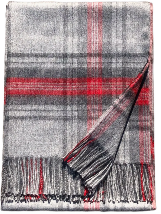 Granite Glen Tartan Baby Alpaca Throw