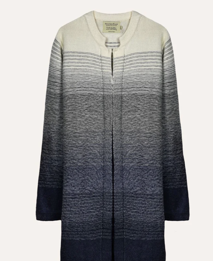 Horizon Ombre Alpaca Cardigan