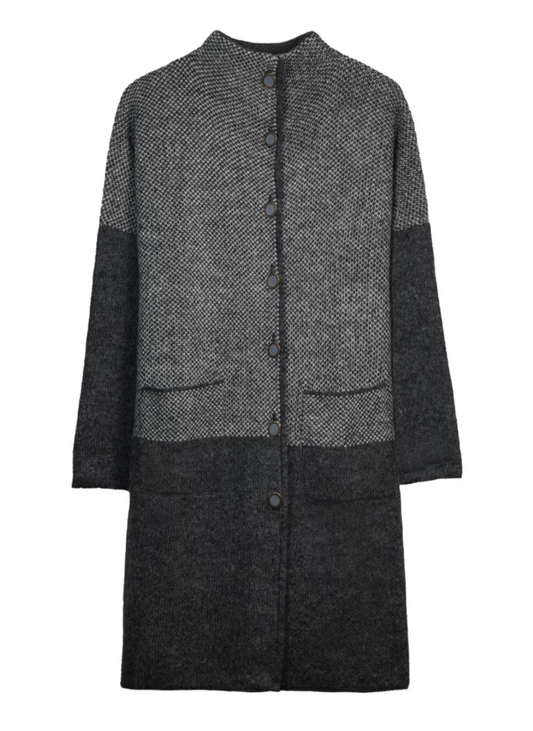 Aspen Alpaca Knit Coat