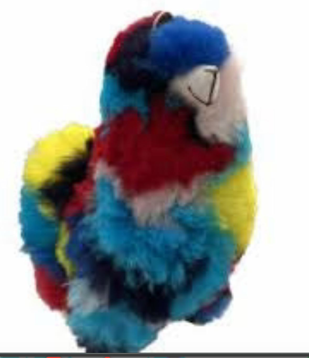 12" Rainbow Alpaca Stuffie