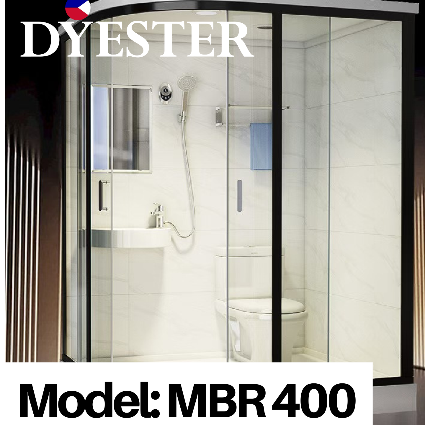 Dyester Prefab Glamping Bathroom Collection