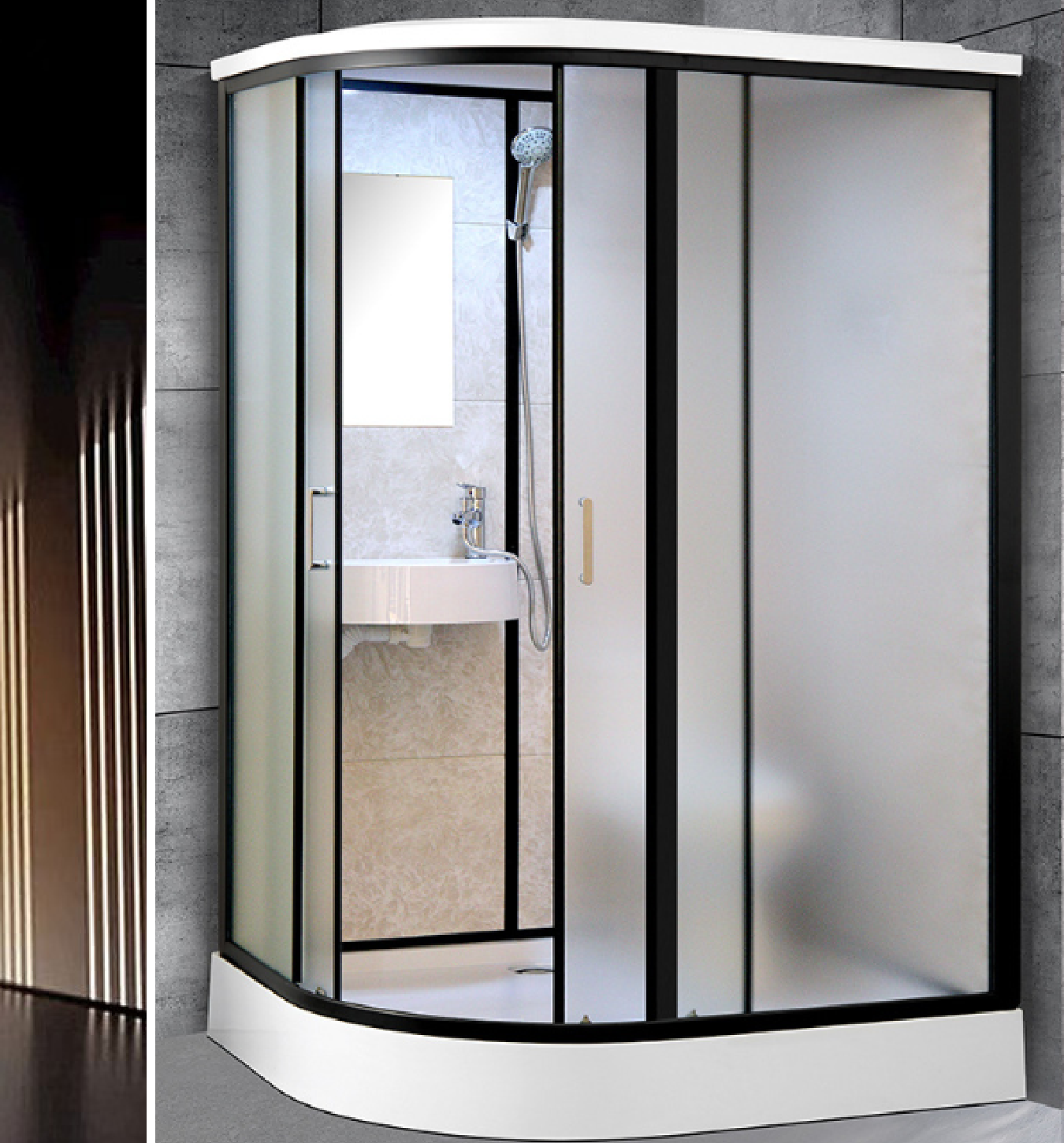 Dyester Prefab Glamping Bathroom Collection