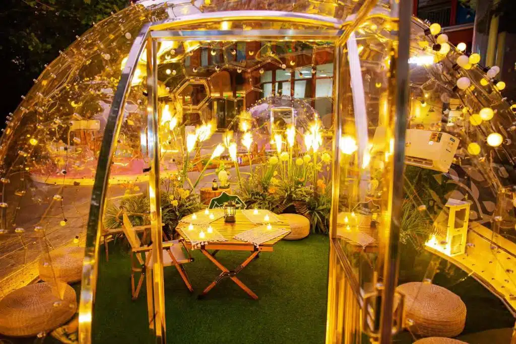 Maverick Clear Event Dome – Dining, Weddings & Scenic Experiences