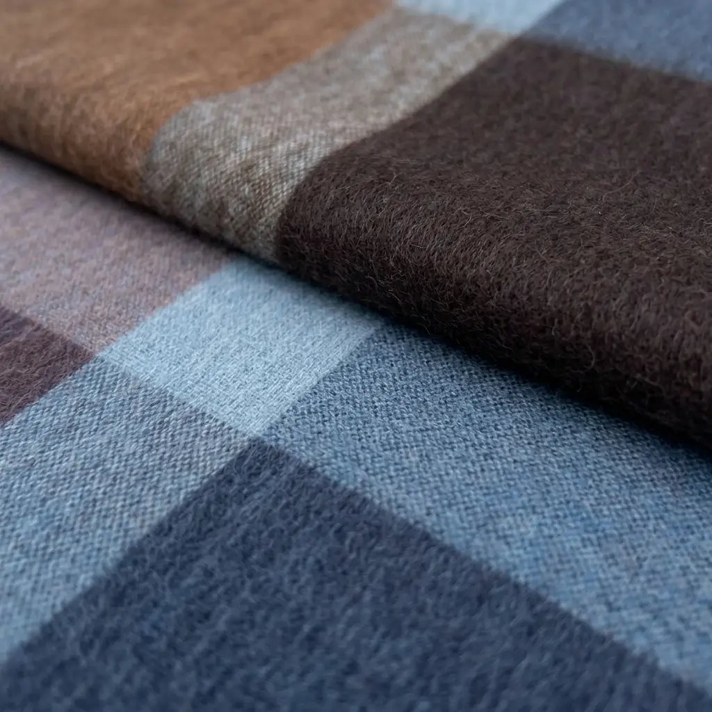 Luxurious Alpaca Throw | Classic Serged Edge | 21 Options