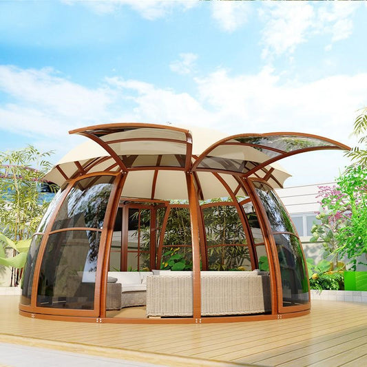 Belair Open-Air Polycarbonate Lounge Dome