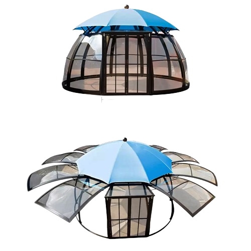 Belair Open-Air Polycarbonate Lounge Dome