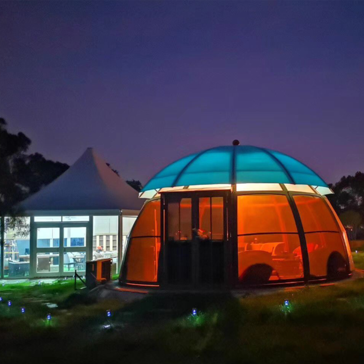Belair Open-Air Polycarbonate Lounge Dome