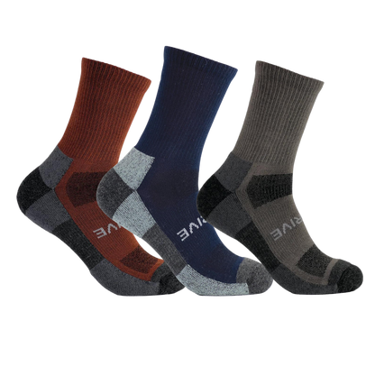 Thrive Lightweight 6" Crew Sock | High Performance | 3-Pack