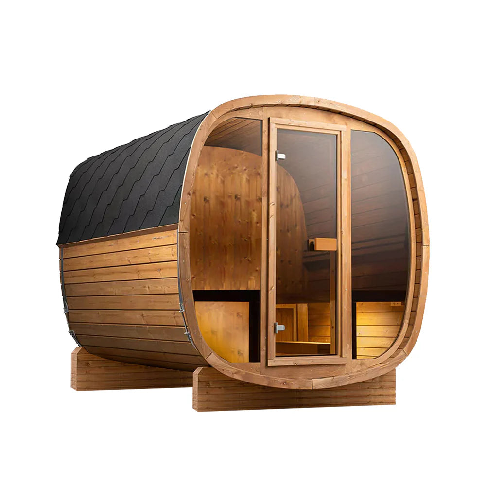 Auris Luxury Outdoor Cedar Sauna – Retreat Cabin