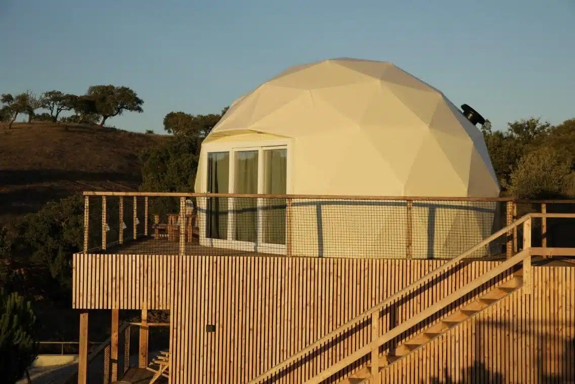 DSX8300 Family & Group Dome – 26 ft Geodesic Glamping Space