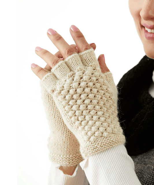 Alpaca Fingerless Glove